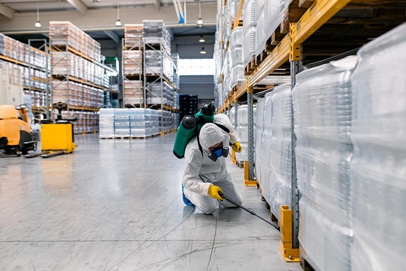 Commercial pest control services
